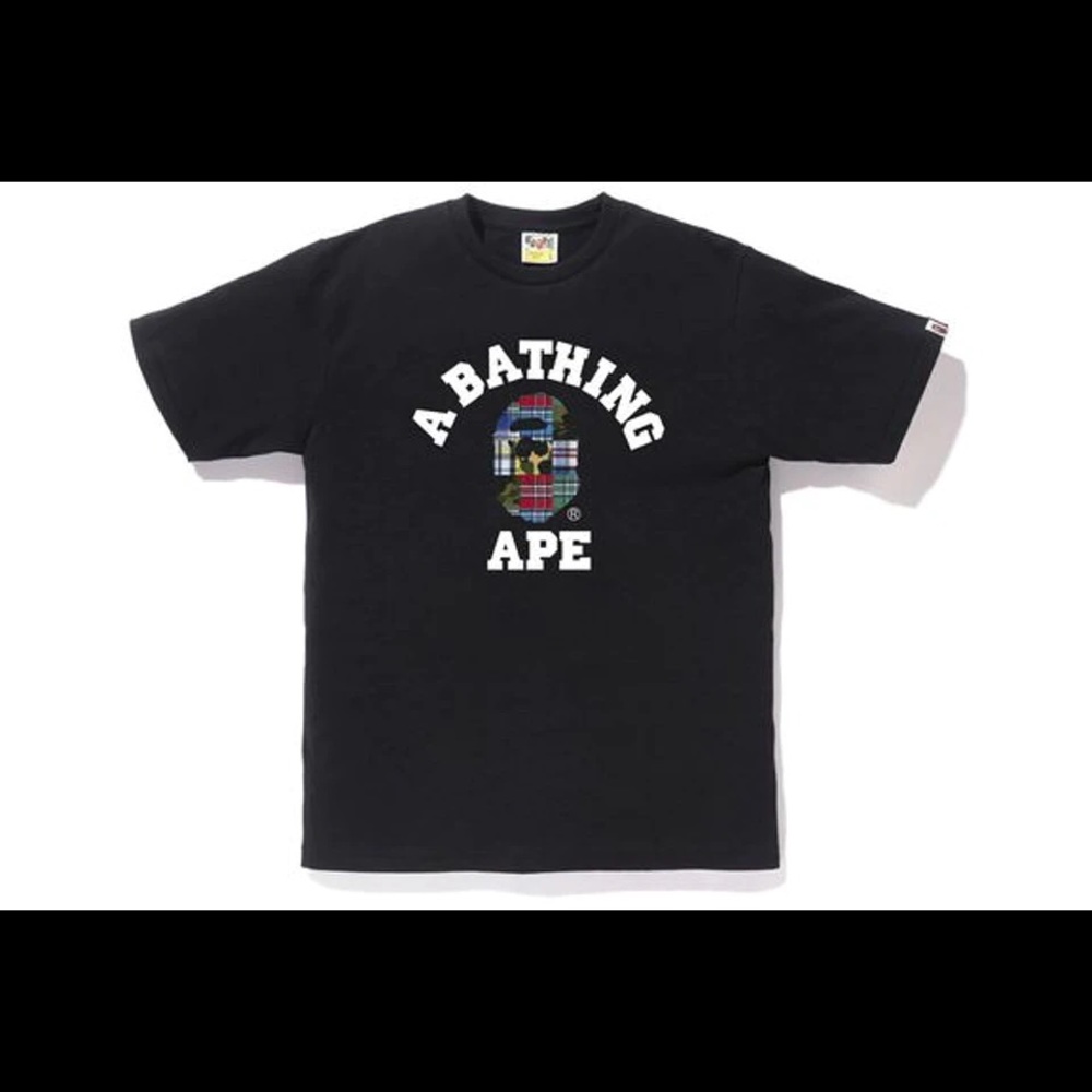 Bape College Patchwork Tee